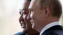 Kim Jong Un, Vladimir Putin
