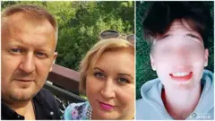 Денис Родіков і його батьки