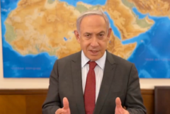 Netanyahu videolu mesajını X hesabından verdi