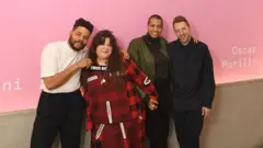 Oscar Murillo, Tai Shani, Helen Cammock y Lawrence Abu Hamdan e