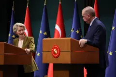 Avrupa Komisyonu Başkanı Ursula von der Leyen en son Aralık 2024'te Türkiye'yi ziyaret etmiş ve Cumhurbaşkanı Recep Tayyip Erdoğan ile görüşmüştü 