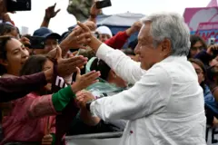 Andrés Manuel López Obrador, presidente de México.