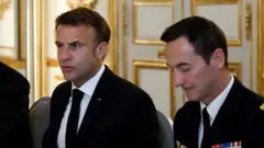 الرئيس الفرنسي إيمانويل ماكرون