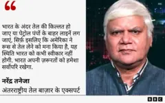 भारत में तेल संकट