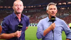 አለን ሽረር (ግራ) እና ጌሪ ሊንከር (ቀኝ) ማች ኦፍ ዘ ደይ በተሰኘው ፕሮግራም ይታወቃሉ።