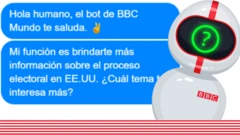 Chat bot de BBC Mundo