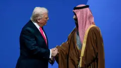 Trump e Mohammad bin Salman