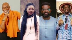 Collage foto of Richard Mofe-Damijo, Shola Dada, Kunle Afolayan and CJ Obasi