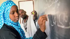 Une école en Mauritanie