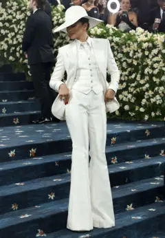 Zendaya comparece ao Met Gala 2025 no Metropolitan Museum of Art em 5 de maio de 2025 na cidade de Nova York, EUA.