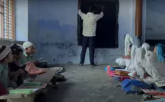 উত্তরপ্রদেশের গোণ্ডা জেলার একটি মাদ্রাসার ছবি।