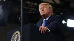 Foto of US President, Donald Trump