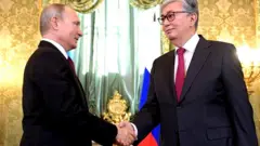 Путин и Тоқаев