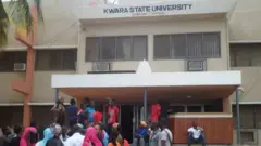 iwaju ọkan lara ọfiisi ileewe giga KWASU