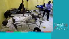 صور لمرضى داخل مستشفى في السودان