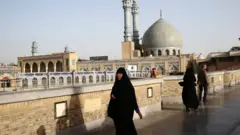 Qum şəhəri, İran (9 Fevral, 2020)