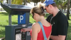 paying parking ticket