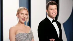 Scarlett Johansson ve Colin Jost