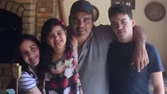 Anna Carolina, Beatriz, Regis e Pedro