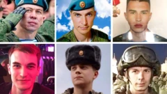 Soldiers from the 331st Guards Parachute regiment