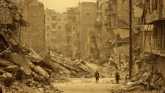 Russian forces were accused of indiscriminately bombing Syrian cities like Aleppo