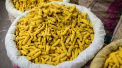 இந்தியாவில், பல நூற்றாண்டுகளாக வழக்கமான உணவில் ஓர் அங்கமாக மஞ்சள் இருந்து வருகிறது