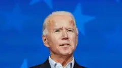 Pemilu telah selesai, cuit Joe Biden Selasa (24/11).