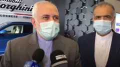 کاظم جلالی (سمت راست) سفیر ایران در مسکو گفته دیدار محمدجواد ظریف از روسیه سی امین سفر او به این کشور در دوره وزارت هفت ساله اوست