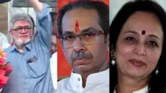 जयदेव ठाकरे, उद्धव ठाकरे आणि स्मिता ठाकरे