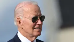 Joe Biden at an event on 11 September