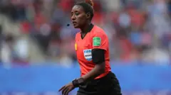 ሊዲያ ታፈሰ በ2019 የሴቶች የዓለም ዋንጫ በዳኘችበት ወቅት