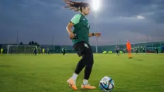 من تدريبات المنتخب