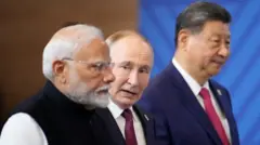 नरेंद्र मोदी, शी जिनपिंग, पुतिन