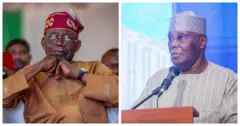 Aworan Atiku Abubakar ati Bola Tinubu