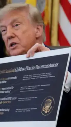 Трамп Дональд, Вакцины