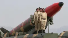 ஷாஹீன் பாலிஸ்டிக் ஏவுகணை (மாதிரிப் படம்)