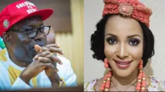 Gọvanọ Charles Soludo nke Anambara Steeti na Bianca Ojukwu