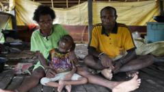 'Kami ini bukan hanya 3T, tapi tersiksa dan terlupakan' – Mengapa tidak ada dapur MBG di kantong stunting tertinggi di Papua?
