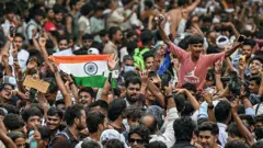 छात्रों का प्रदर्शन