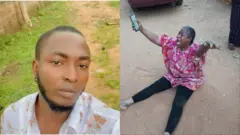 Aworan Sulyman ati iya rẹ, Alhaja Fausat.