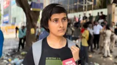दिल्ली में छात्रों की परेशानी