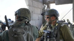 Soldados israelíes en Gaza