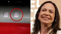 व्हेनेझुएलातील विरोधी पक्षनेत्या आणि नोबेल शांतता पुरस्कार विजेत्या मारिया कोरीना मचाडो