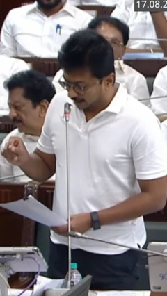எதிர்க்கட்சித் தலைவர் உதயநிதி