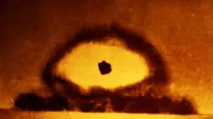 Imagen de la primera bomba nuclear probada en EE.UU.