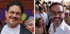 Iván Cepeda y Abelardo de la Espriella