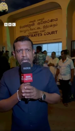Sampath Dissanayake on Camera