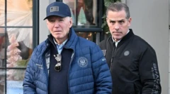 Джо и Хантер Байдены