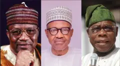 Aworan Babangida, Buhari ati Ọbasanjọ