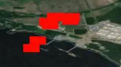 Зеленський опублікував карту, на якій, за його словами, помітно температурний слід пожеж у Приморську